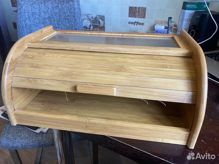 Хлебница деревянная