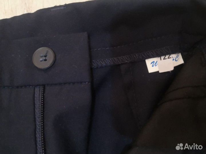 Школьные брюки 122, 128 темно синие