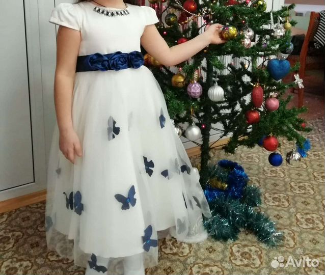 Нарядное платье для девочки 116 122