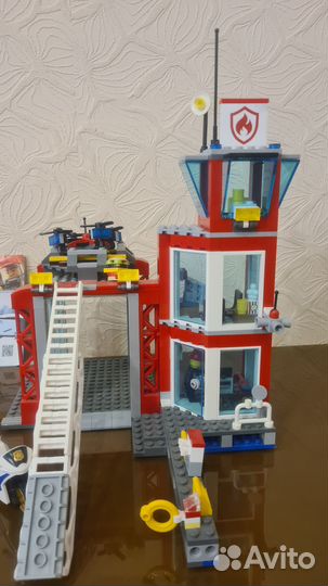 Lego city пожарка