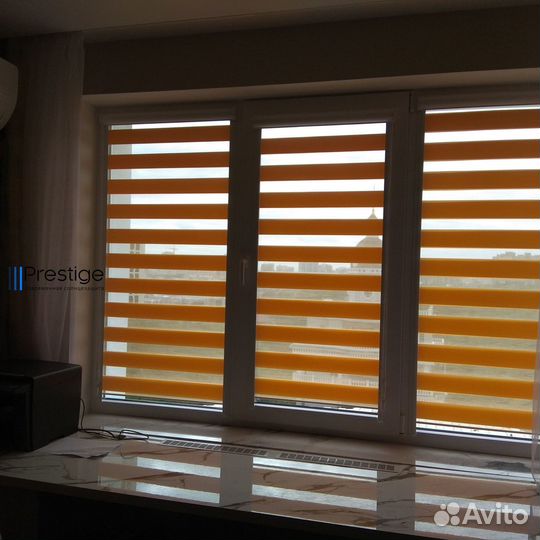 Рулонные шторы, жалюзи День Ночь