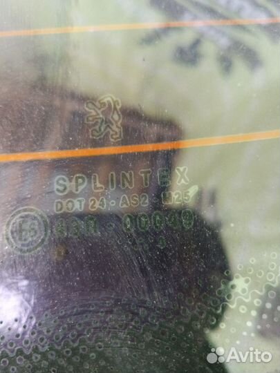 Стекло заднее Peugeot 607