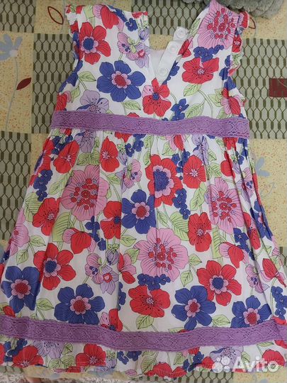 Платье для девочки 92