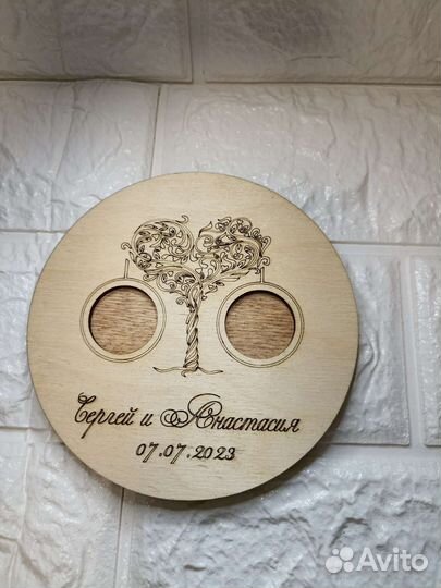 Подставка для обручальных колец