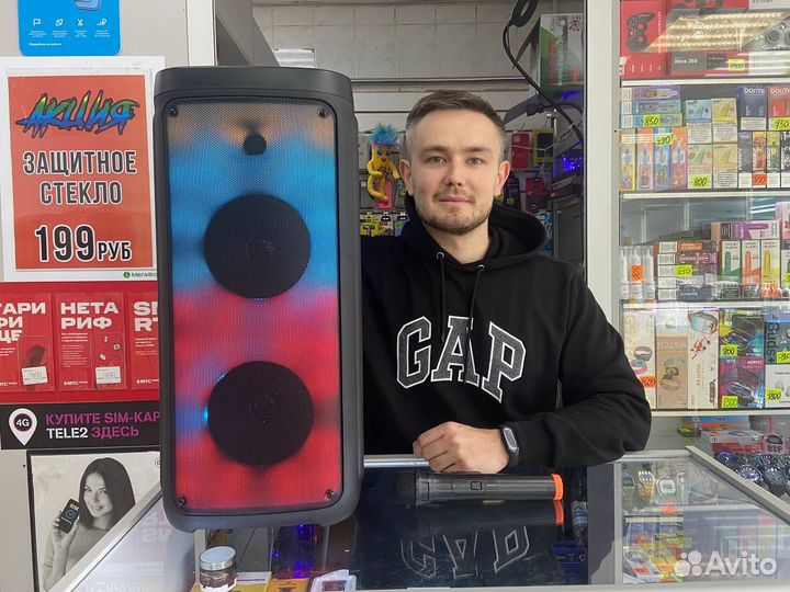 Блютуз колонка большая Новая