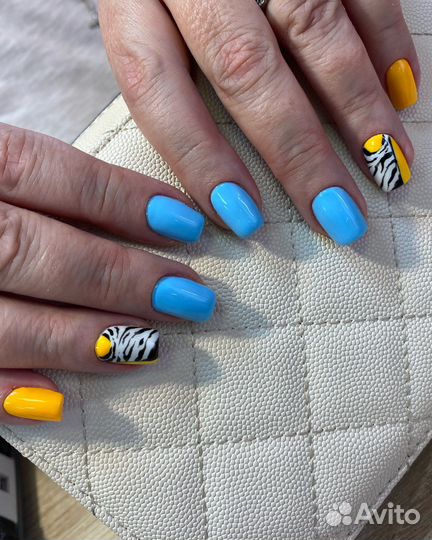 Маникюр с покрытием гель лаком