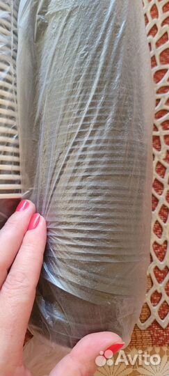 Бумажные стаканчики для кофе с крышкой 30 шт