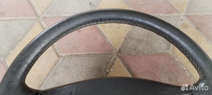 Руль кожа на mercedes w211 с обогревом