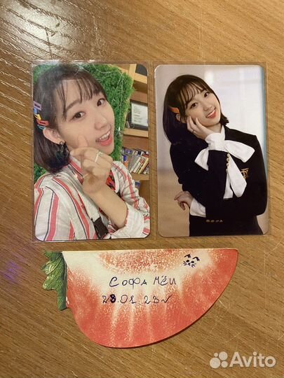 Карты кпоп weeekly kpop photocard