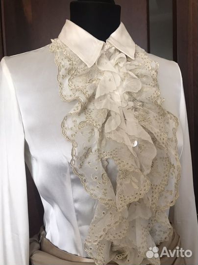 Блузка шелковая