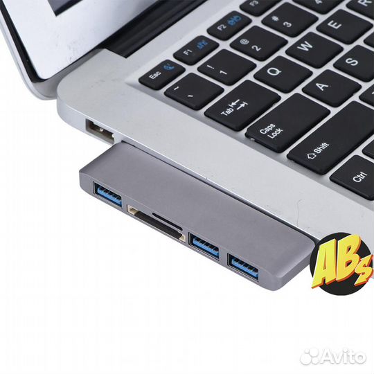USB-C концентратор (хаб) + карты памяти (Macbook)