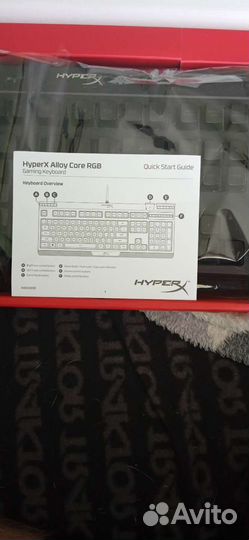 Клавиатура игровая HyperX Alloy Core RGB
