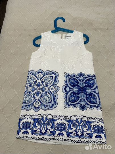 Нарядное платье для девочки 110