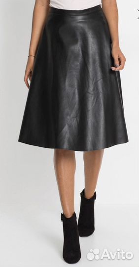 Юбка bonprix экокожа