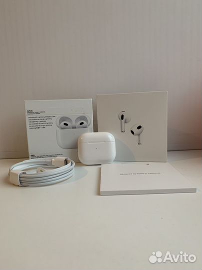 Беспроводные наушники apple airpods 3