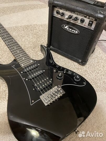 Электро гитара+ комбо усилитель