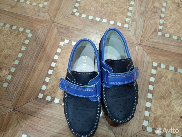 Мокасины на мальчика размер 30