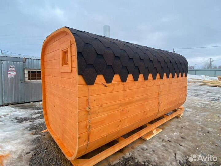 Баня-бочка от производителя