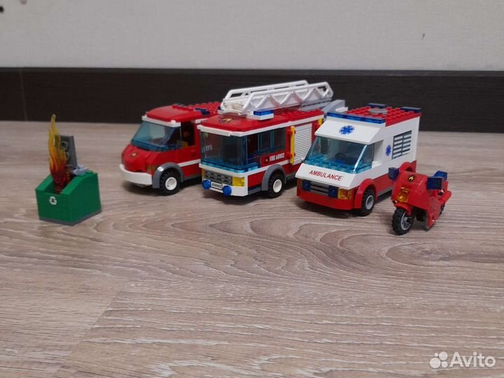 Лот Лего Lego City 60018, 4201, 4200, 60002, 60023