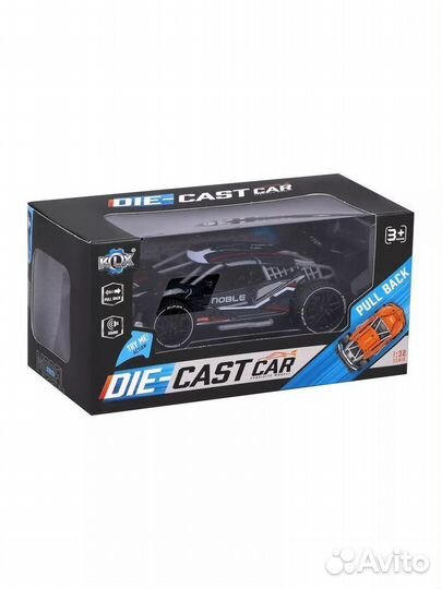 Металлическая инерционная машинка Die Cast Car со