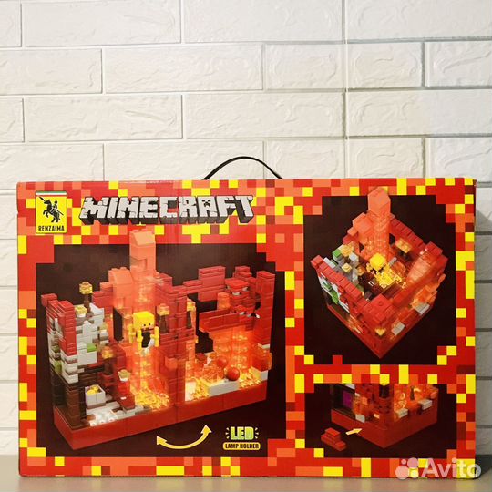 Lego minecraft солидный набор в подарок