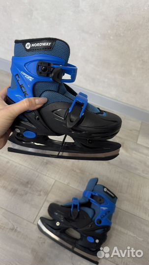 Коньки детские раздвижные