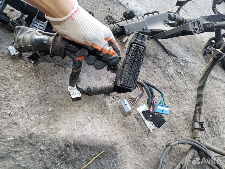 Проводка двигателя Toyota Land Cruiser 200 4.5TD