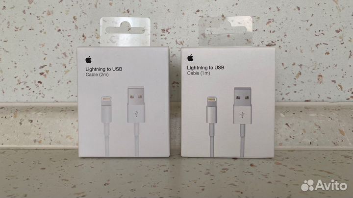 Кабель USB-Lightning 1,2 м для зарядки iPhone iPad