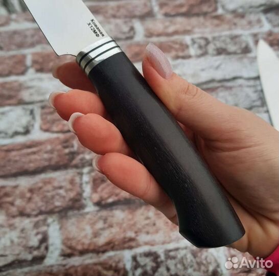 Набор кухонных ножей (кованая сталь Х12мф)