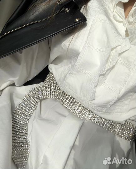 Ремень из кристаллов