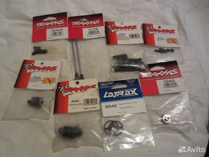 Запчасти traxxas редкие