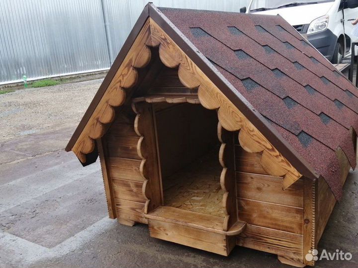 Будка для собаки утепленная