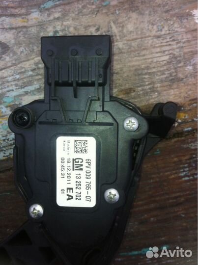 Педаль газа, мотор печки шевроле круз 1.8