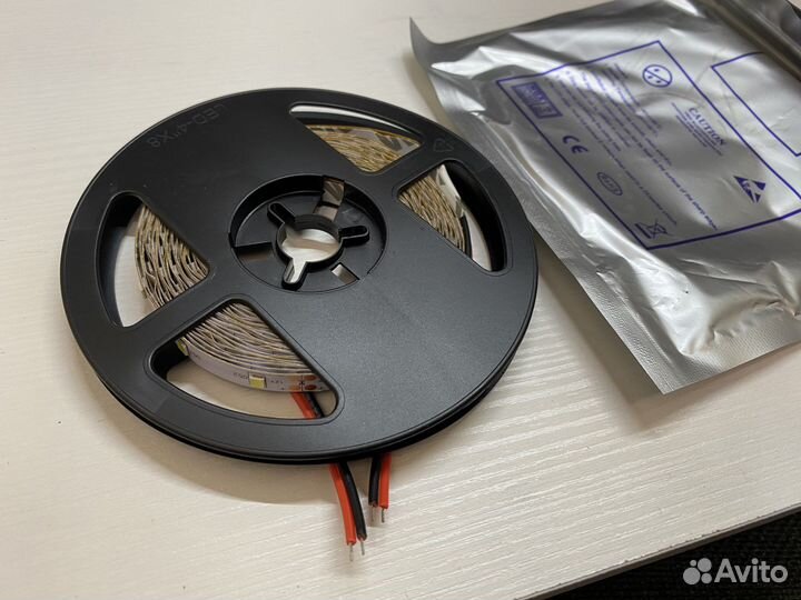 Светодиодная лента 12в 5м белая 60led