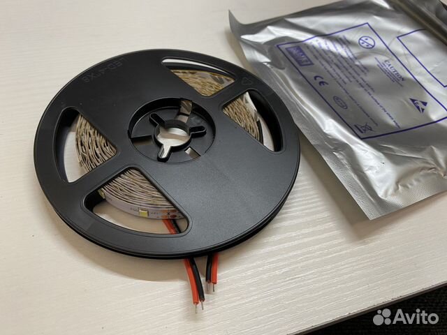 Светодиодная лента 12в 5м белая 60led