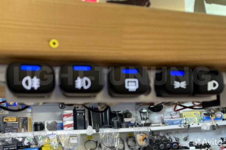 Пересвет кнопок ваз 2114