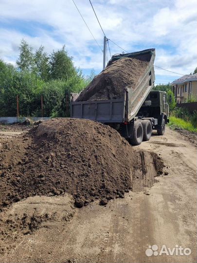 Отсыплю Ваш участок грунтом