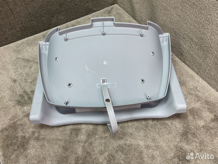 Кресло мягкое складное для лодки (серое)