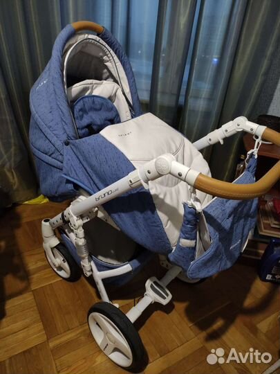 Коляска riko bruno lux 2 в 1
