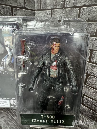 Терминатор Т800 Neca Фигурка Terminator Steel Mill