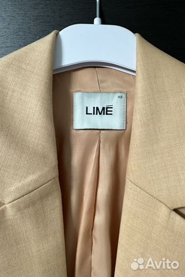 Пиджак жакет 42 р lime