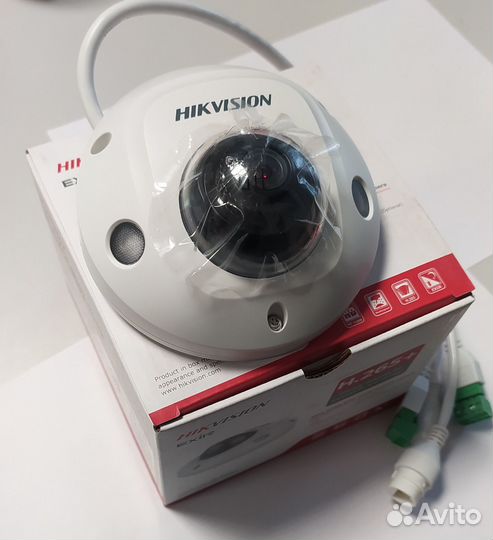 Миникупольная ip камера 4MP DS-2CD2543G0-IS 2.8mm