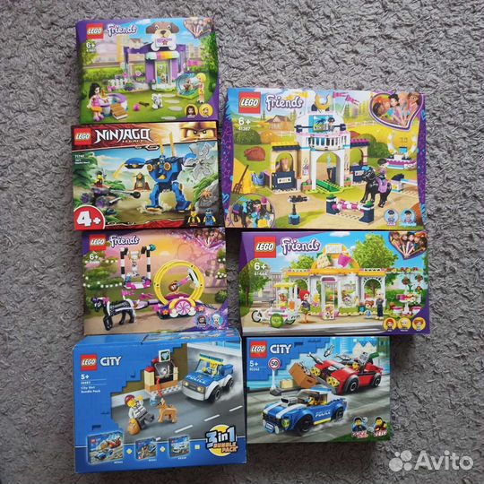 Новые наборы Lego friends, city и ninjago