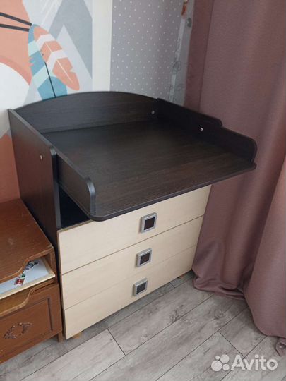 Комод с пеленальным столиком
