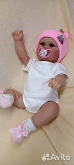 Кукла реборн новая 50 см.можно купать