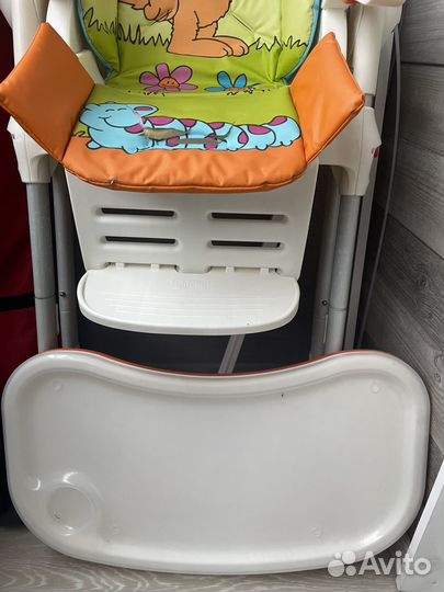 Стульчик для кормления chicco polly