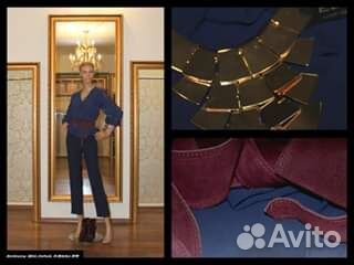 Пояс замшевый List и платье