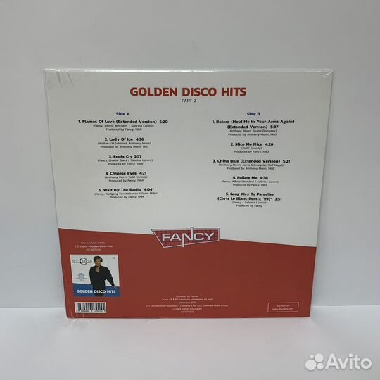 Fancy - Golden Disco Hits (part 2) LP vinyl