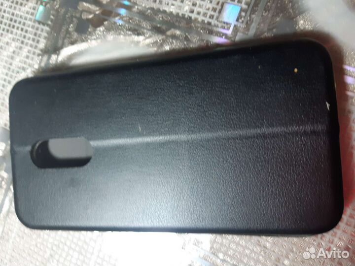 Чехол книжка на редми 5+, новый