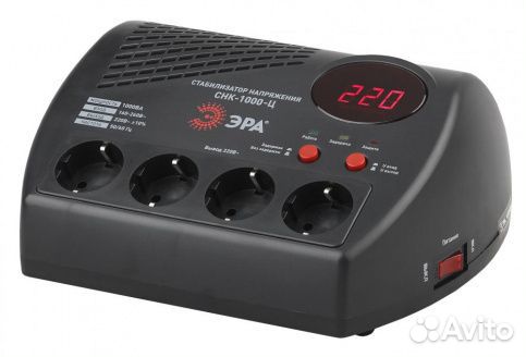 Стабилизатор напряжения эра скн-1000-Ц новый